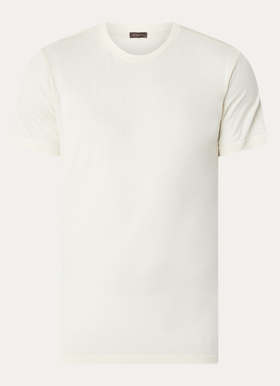 Oscar Jacobson Kim T-shirt  - voorkant 2 vanillegeel