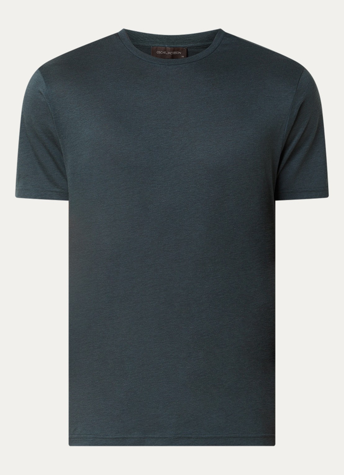 Oscar Jacobson Kim T-shirt  - voorkant groen