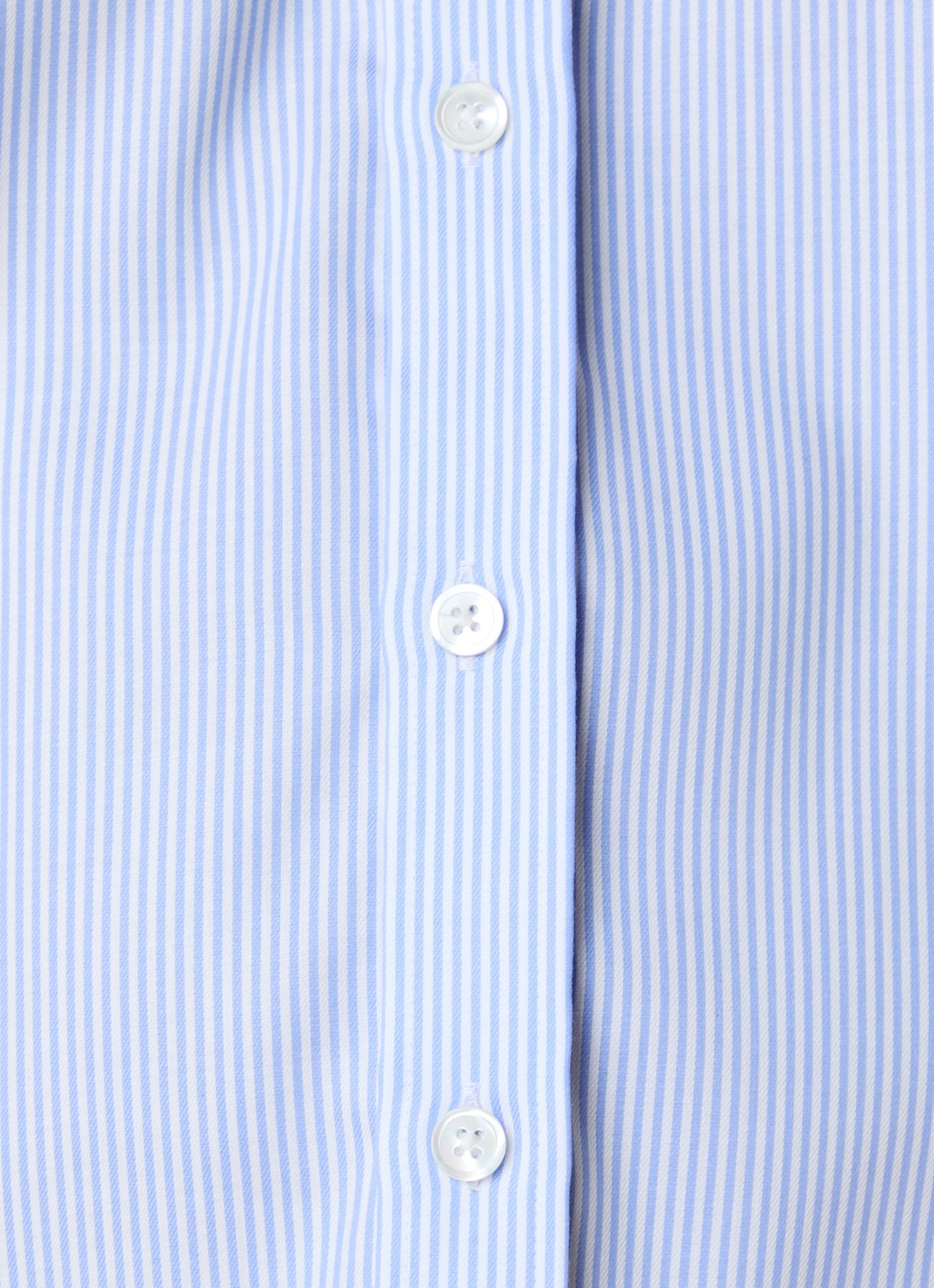 Oscar Jacobson Regular fit overhemd met gestreepte print - detail 4 lichtblauw