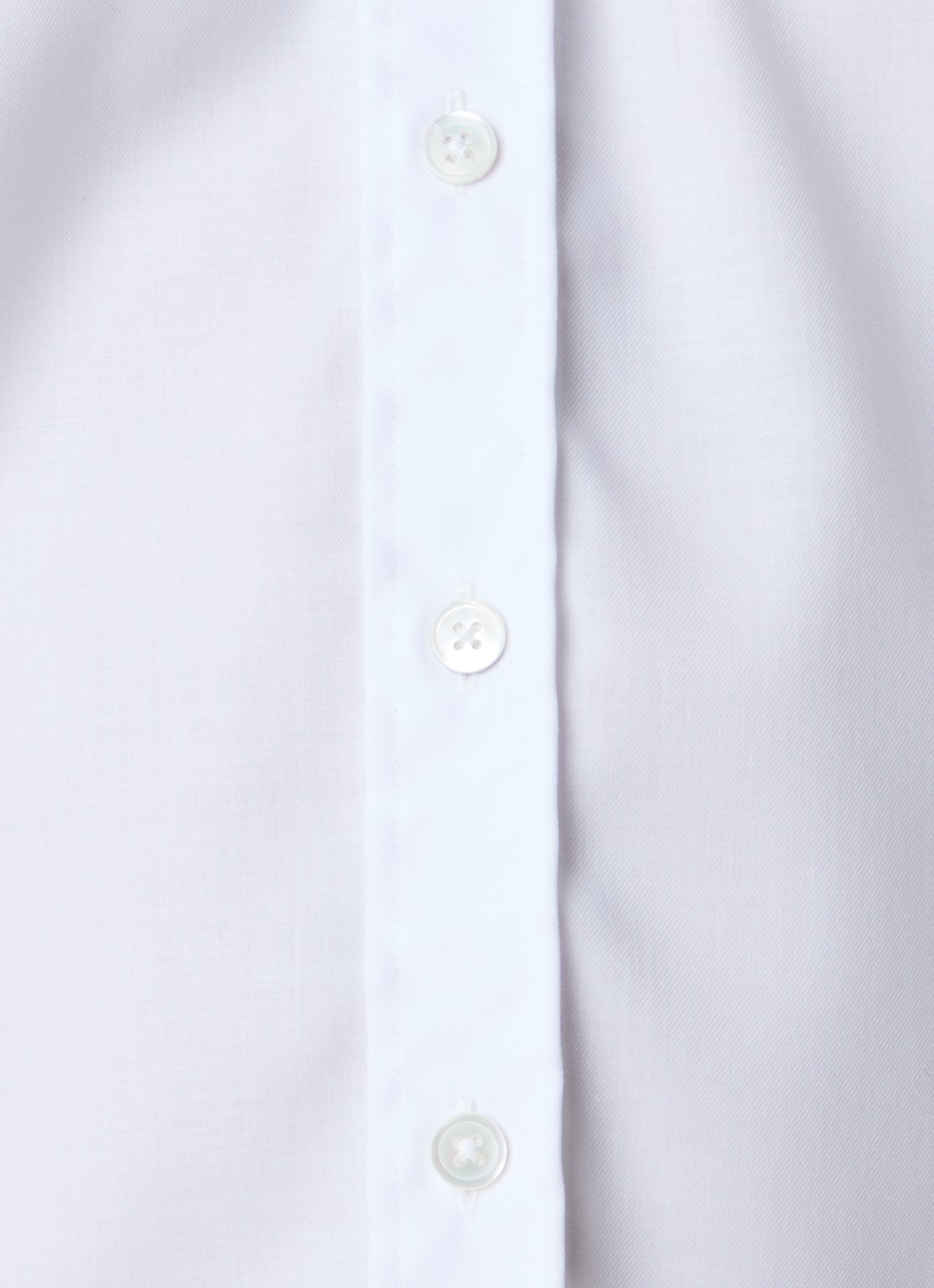 Oscar Jacobson Slim fit overhemd - detail 3 wit