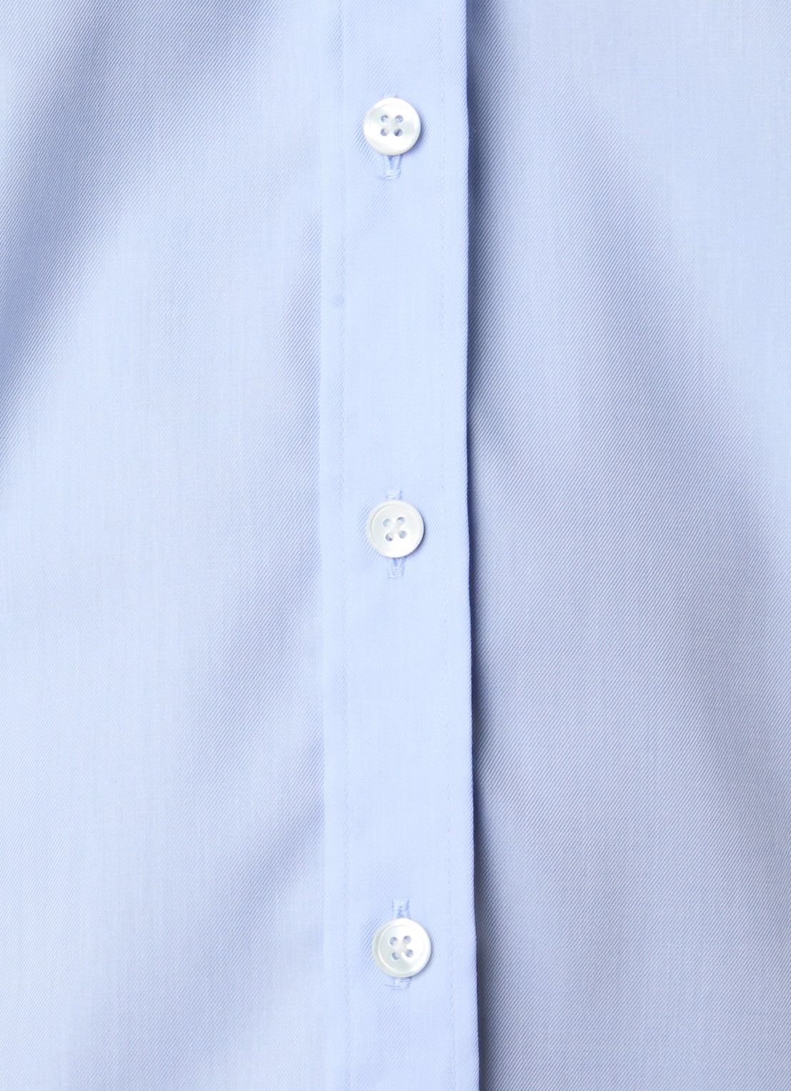 Oscar Jacobson Slim fit overhemd - detail 3 lichtblauw