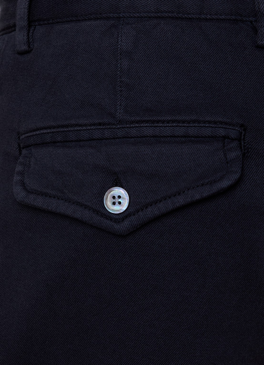 Oscar Jacobson Tanker straight fit korte broek met steekzakken - detail 5 donkerblauw