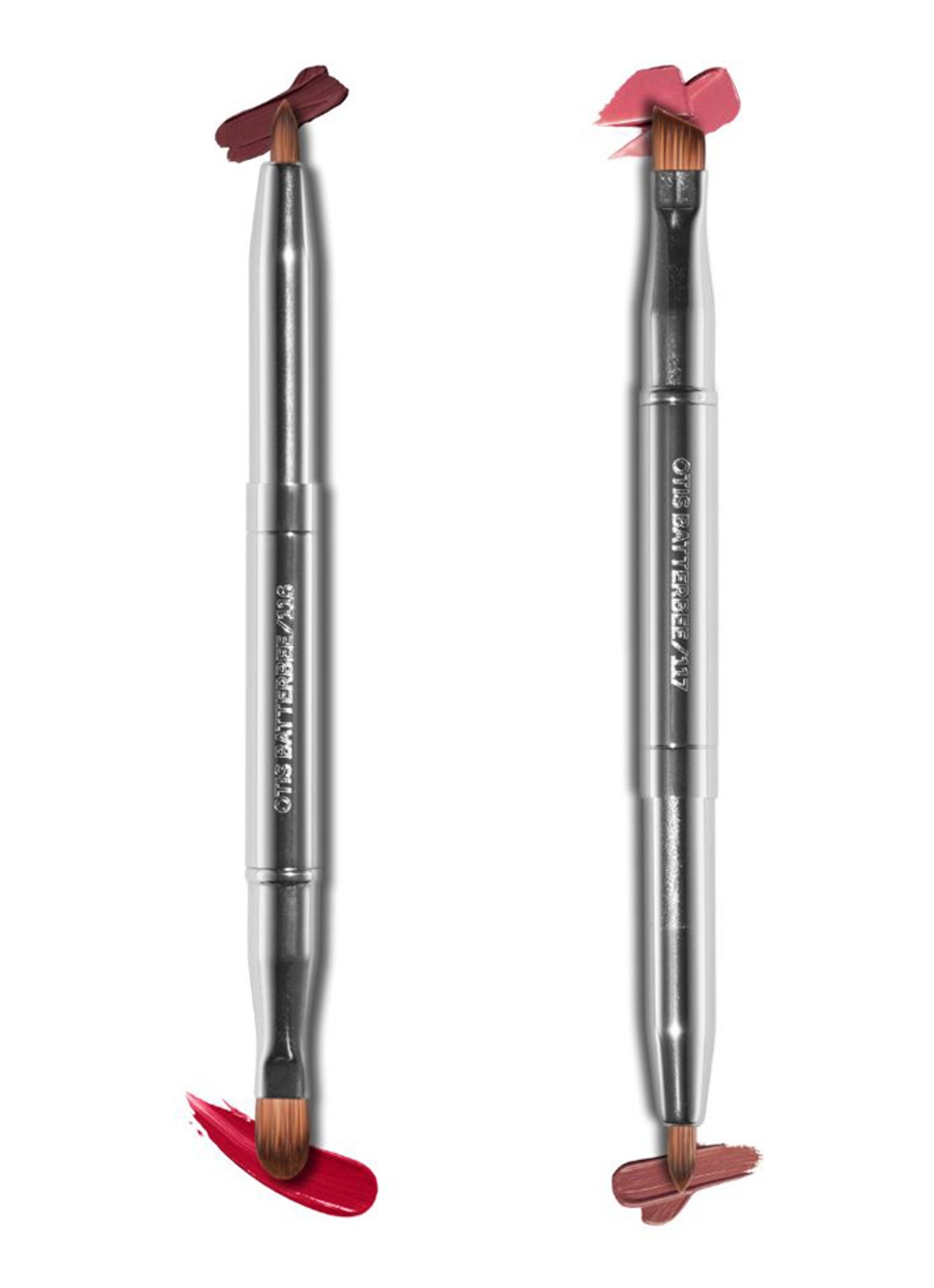 Otis Batterbee Double Ended Lip & Eye Brush Duo - make-up kwasten set - voorkant 5 undefined