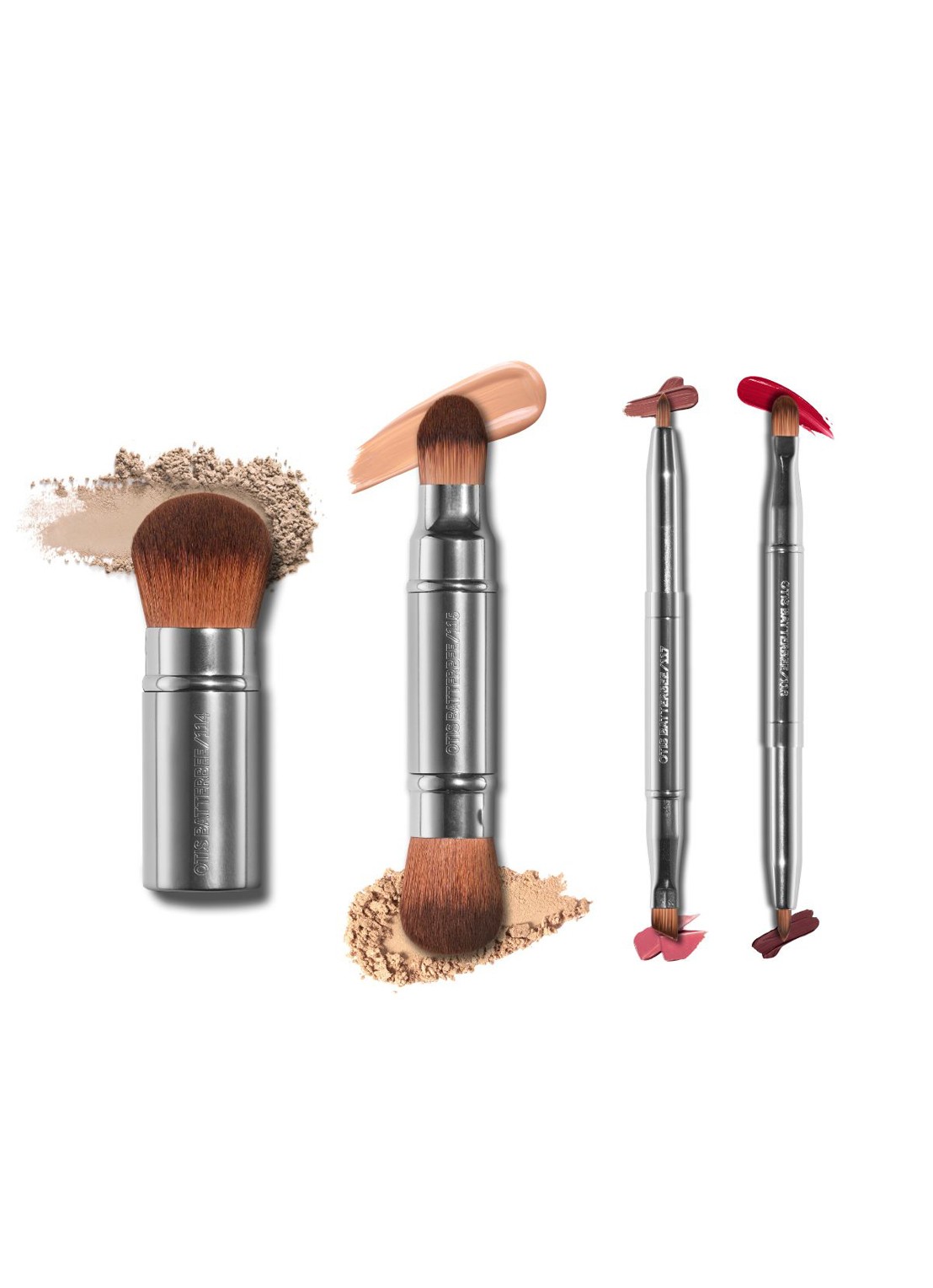 Otis Batterbee Retractable Make-up Brush Edit - make- up kwasten set - voorkant undefined