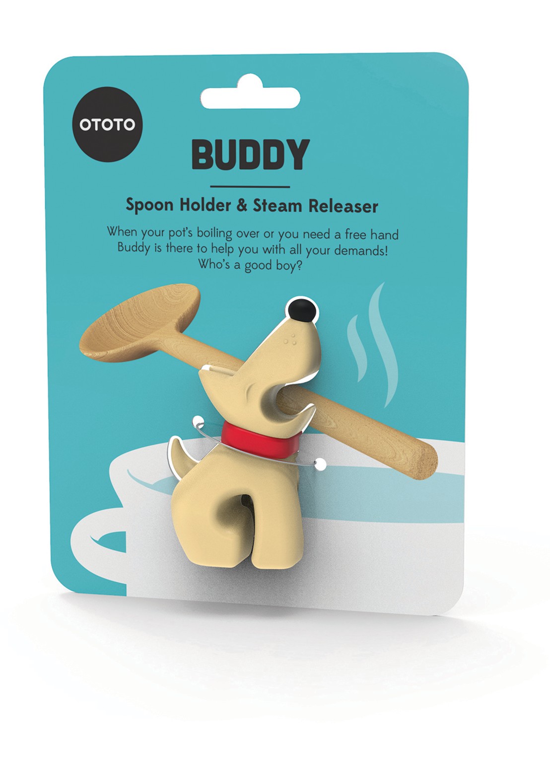 Ototo Buddy lepelhouder - detail 6 zand