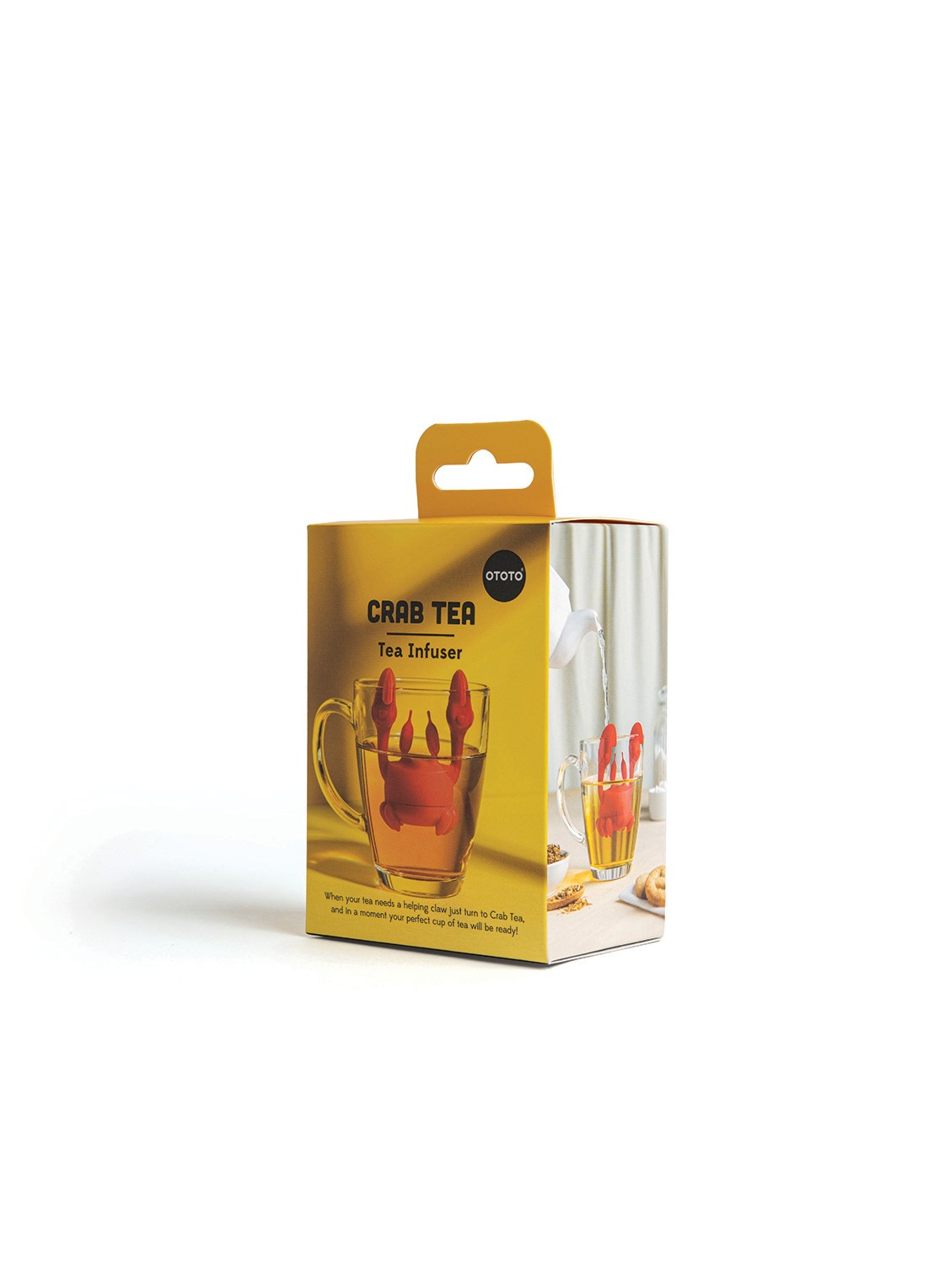 Ototo Crab theefilter  - detail 4 rood