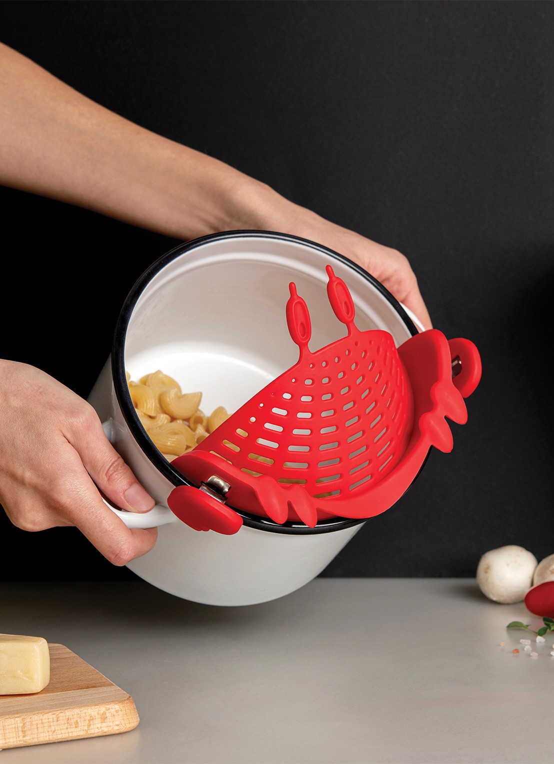 Ototo Crabby vergiet  - detail 4 rood