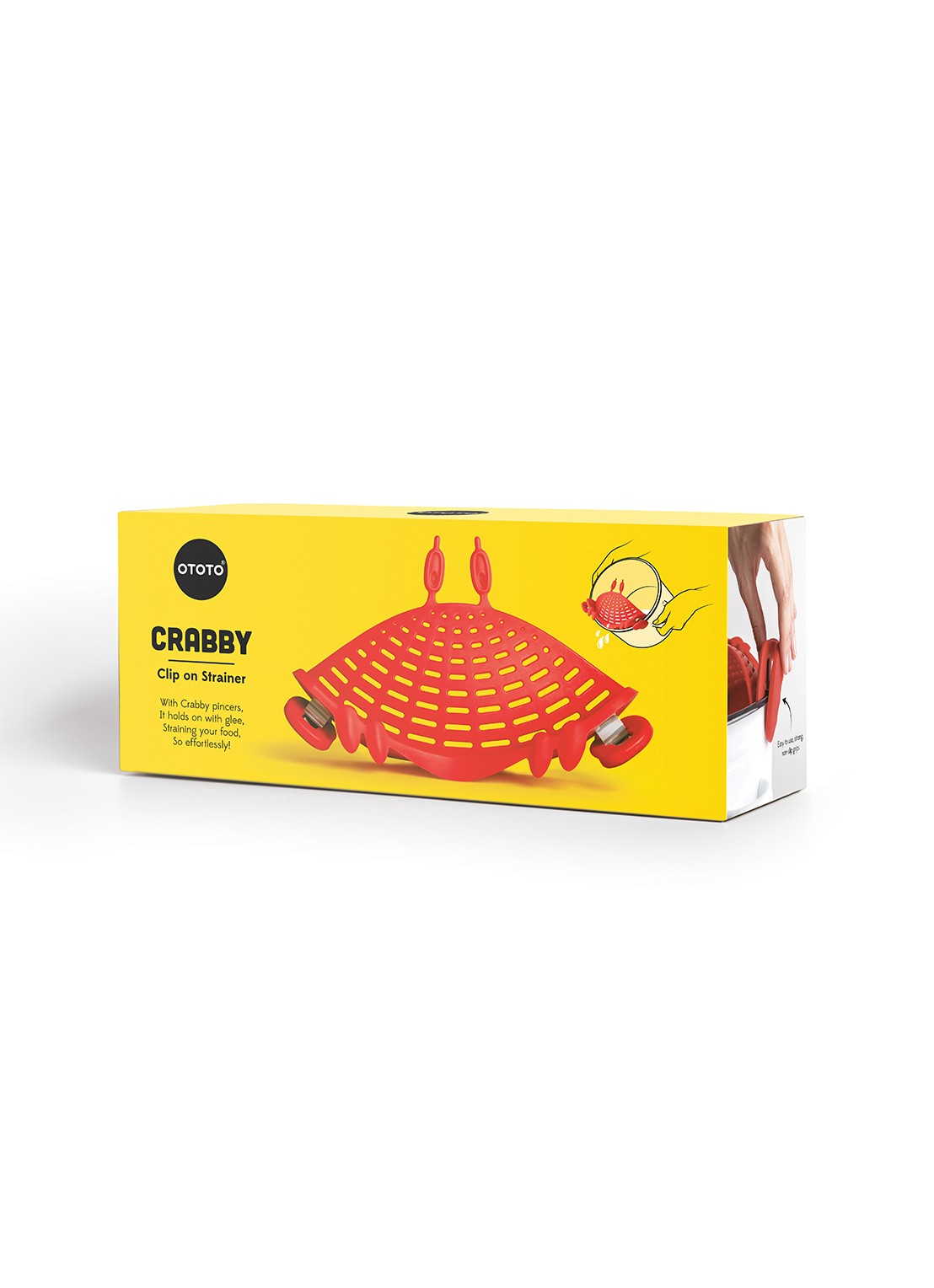 Ototo Crabby vergiet  - voorkant rood