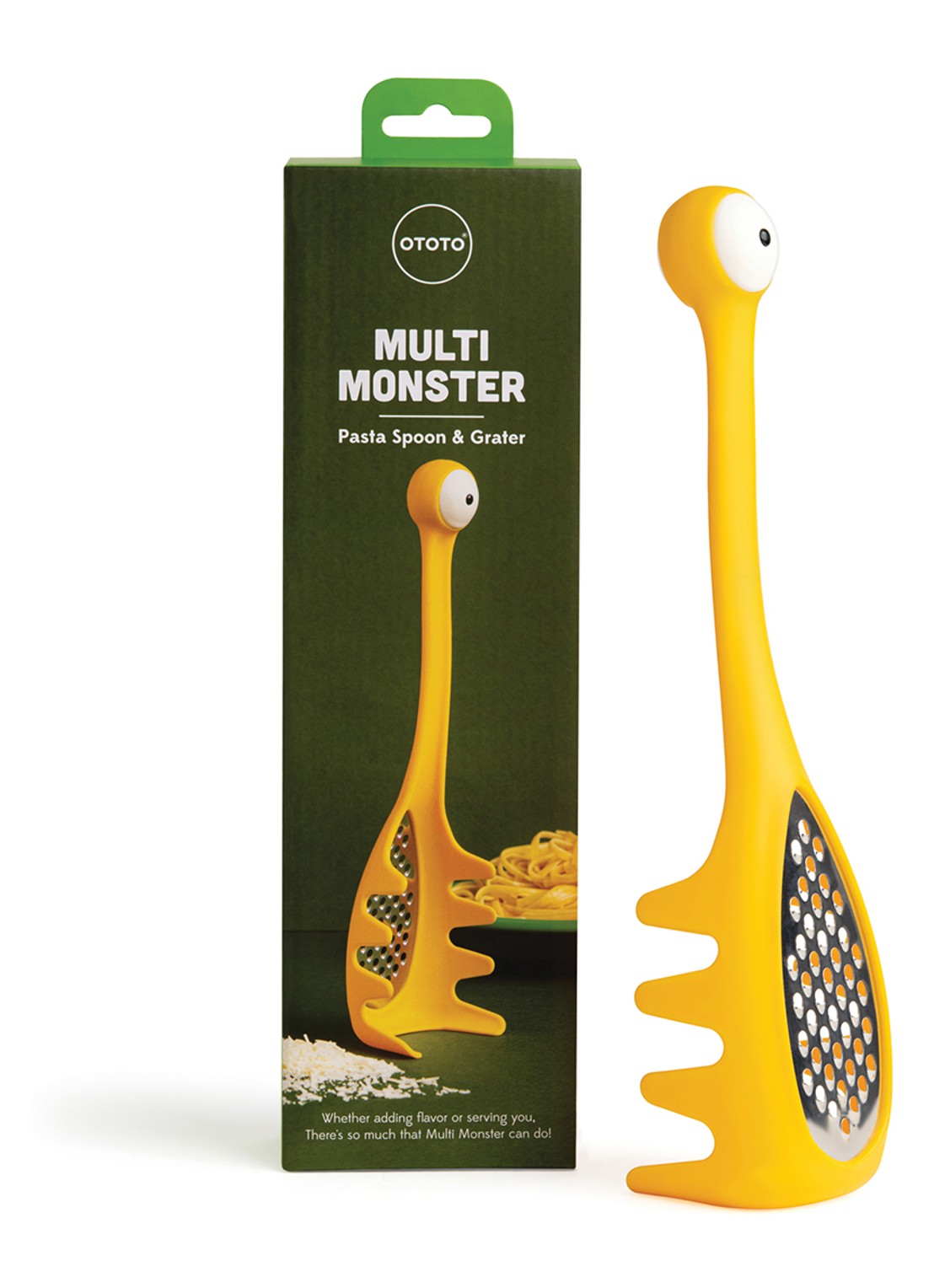 Ototo Multi Monster pastalepel en rasp  - detail 7 geel