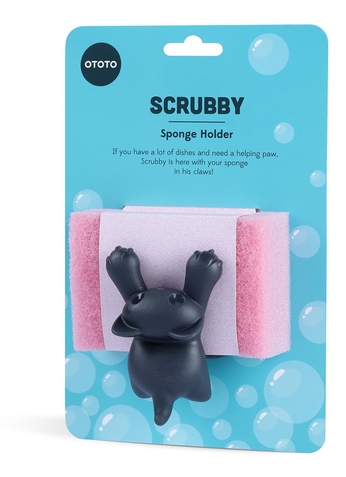 Ototo Scrubby sponshouder - detail 3 grijs