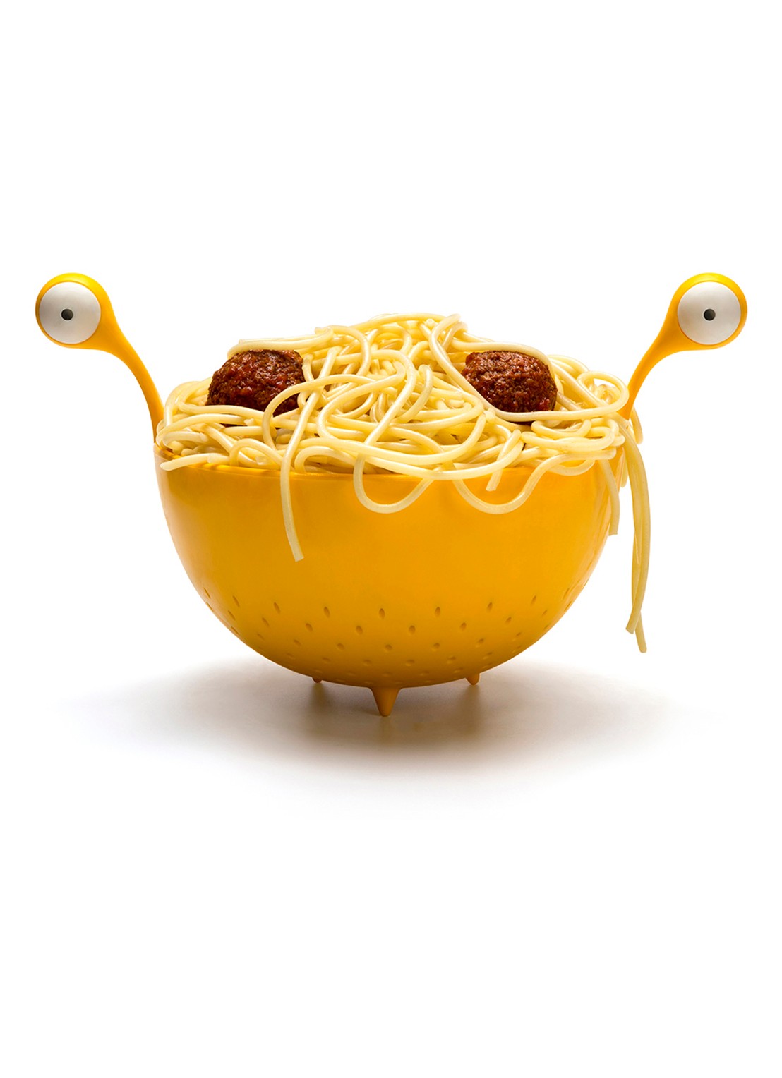 Ototo Spaghetti Monster vergiet - voorkant geel
