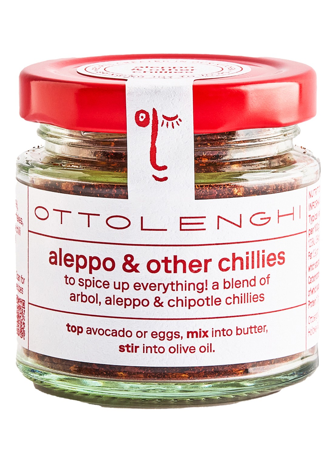 Ottolenghi Aleppo- & chilipeperkruiden 40 gram - voorkant undefined
