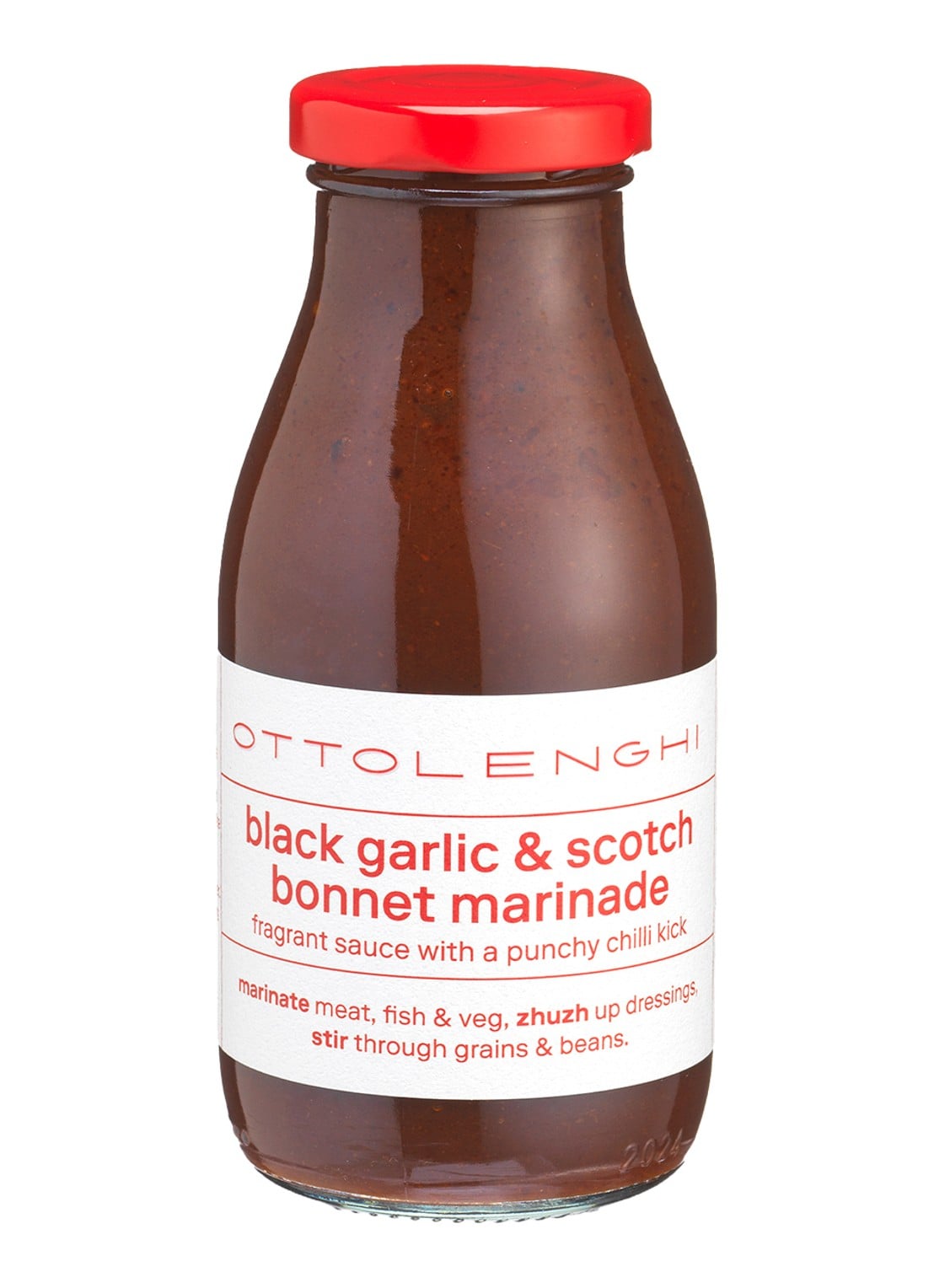 Ottolenghi Zwarte knoflook & Scotch Bonnet marinade 270 gram - voorkant undefined