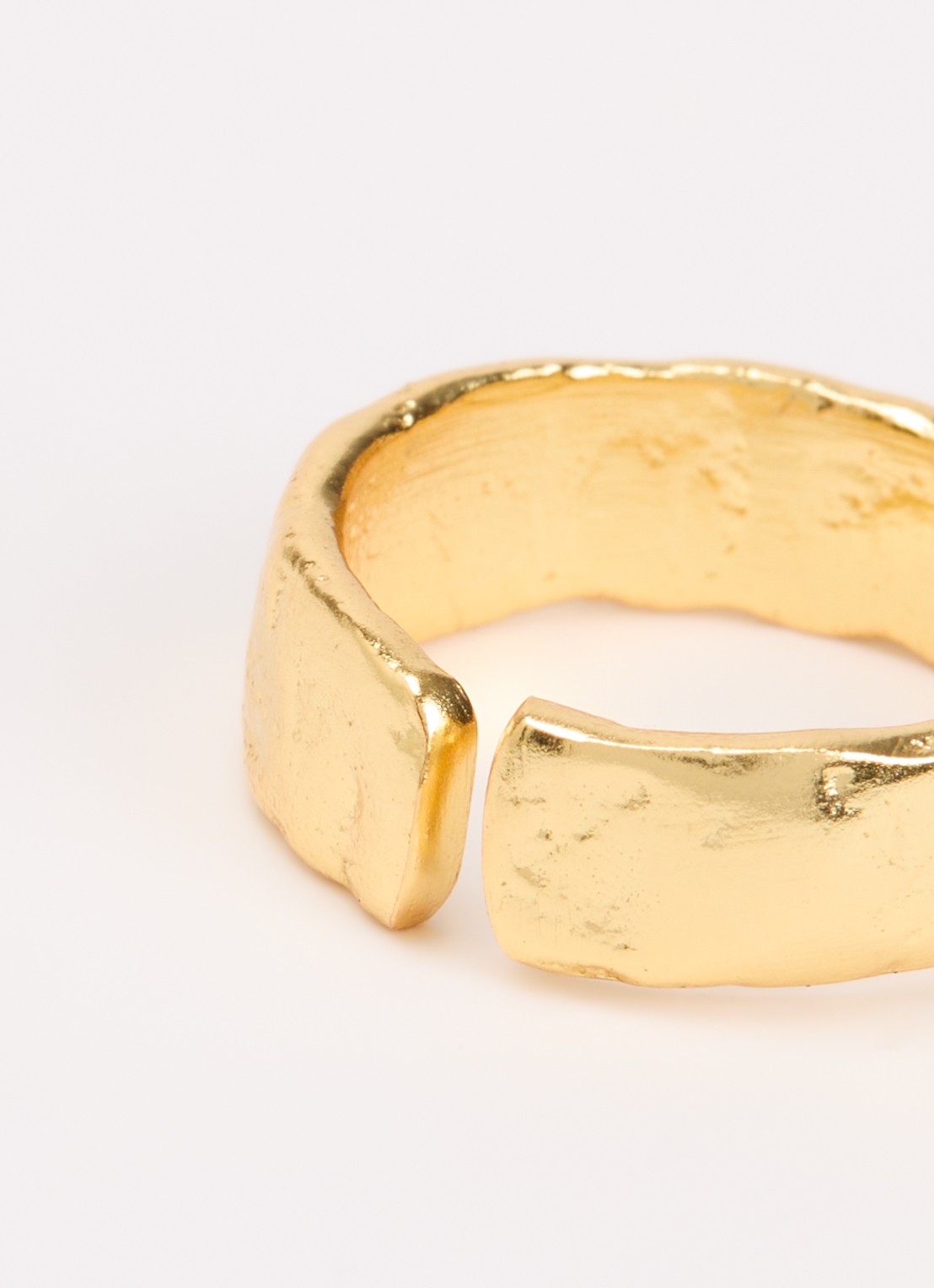 Ottoman Hands Delta ring verguld - detail goud