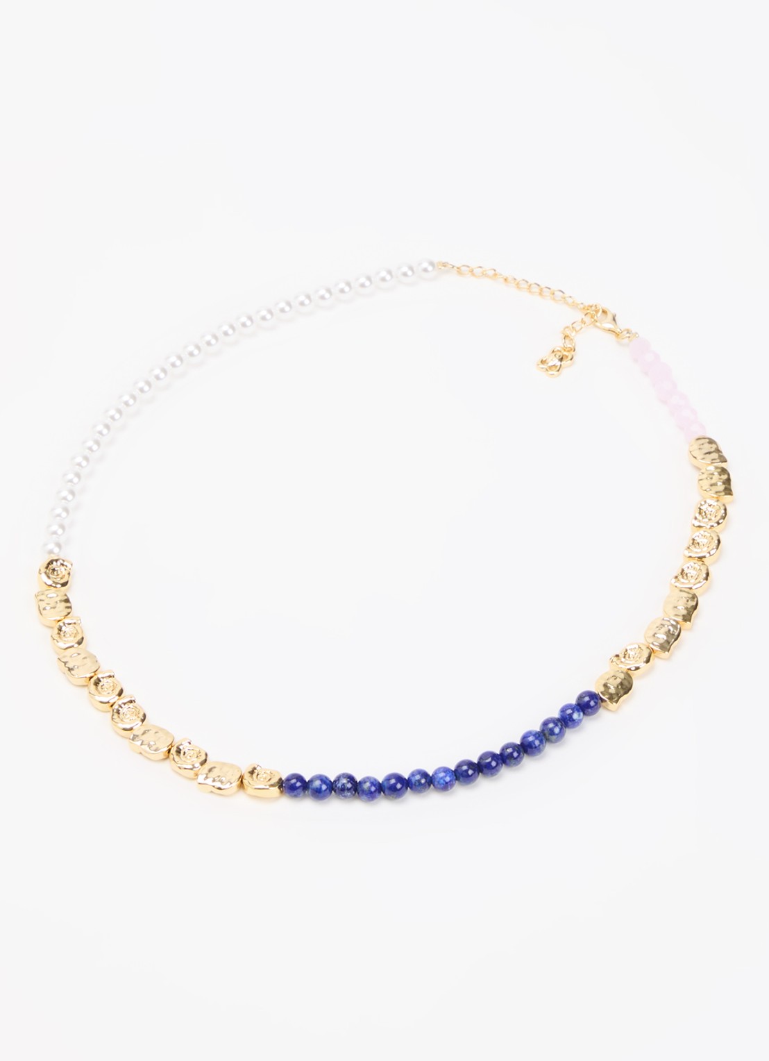 Ottoman Hands Ketting verguld - detail 2 goud