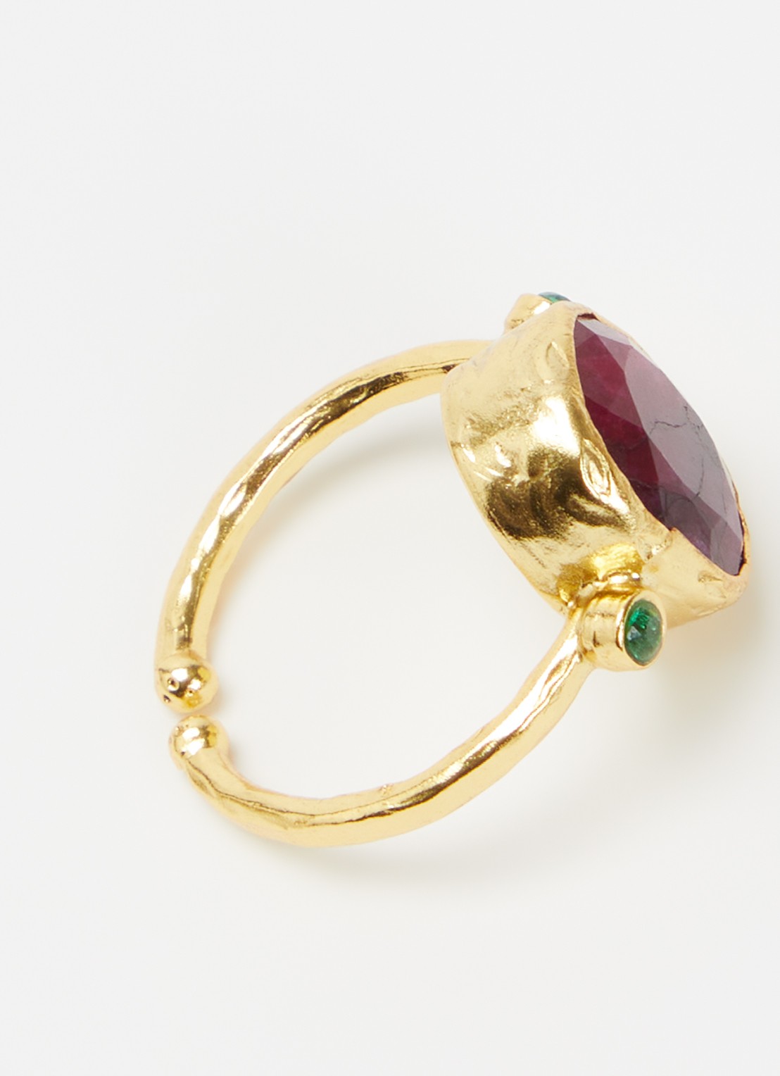 Ottoman Hands Lucia ring met verguld - detail 3 goud