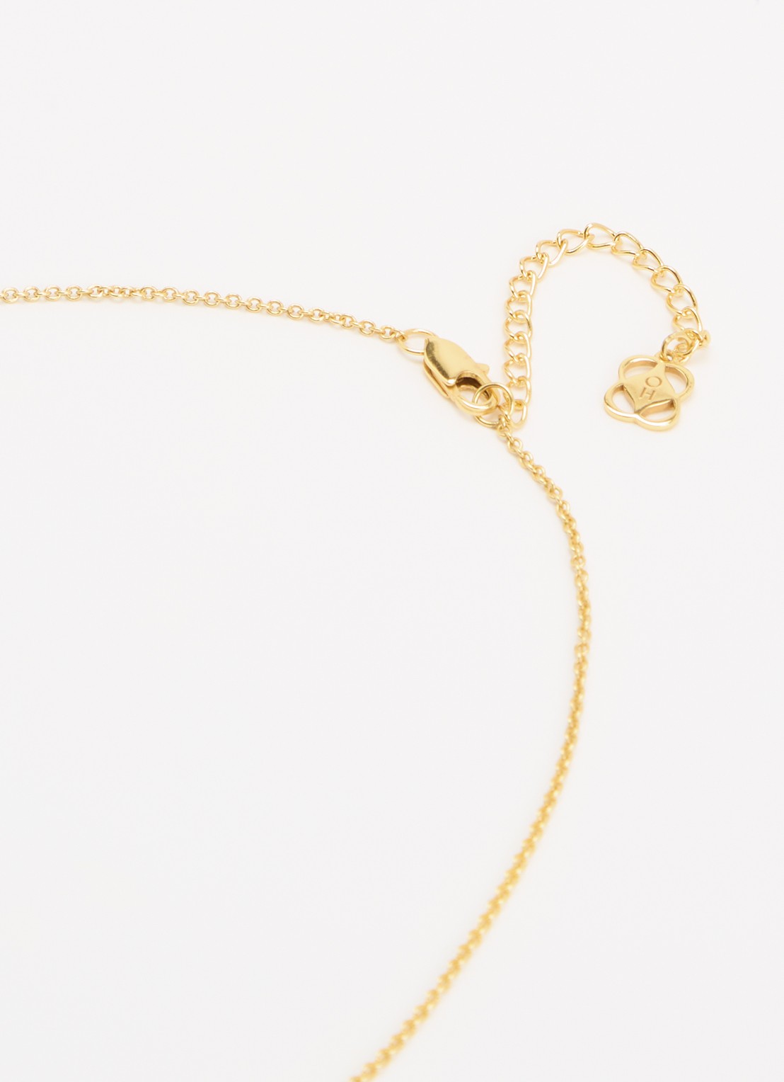 Ottoman Hands Star ketting verguld - detail 2 goud