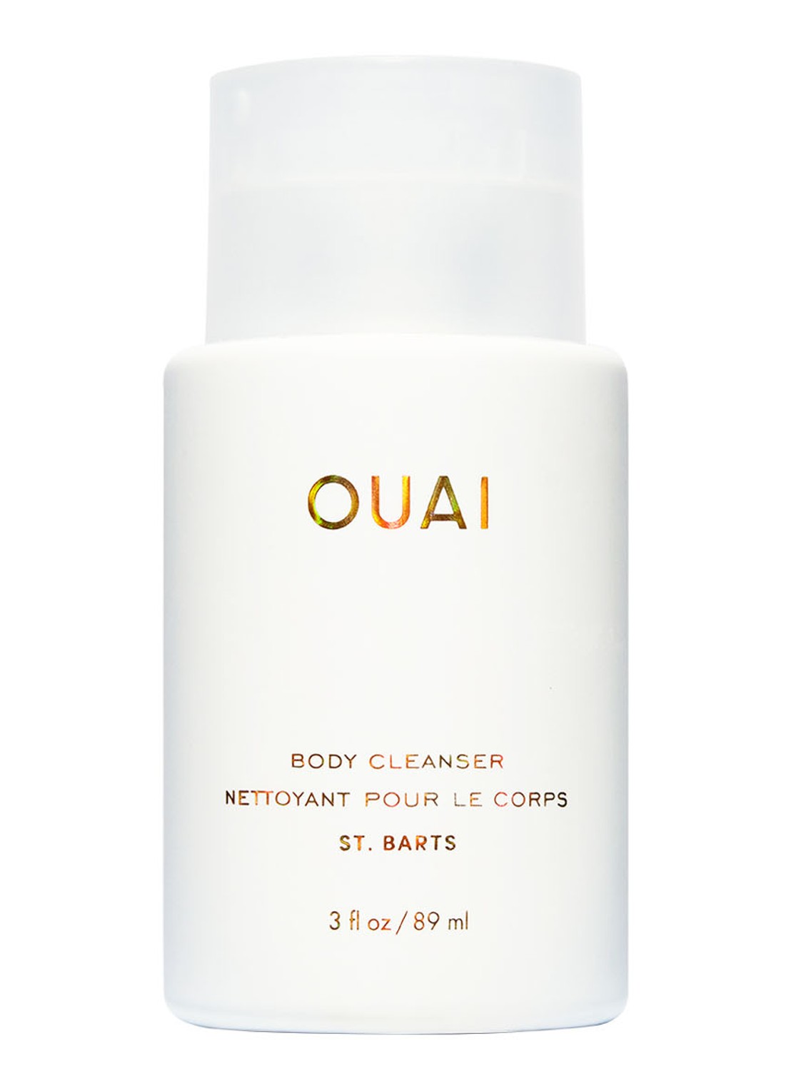 OUAI Body Cleanser St Barts - travel size bad- en douchegel - voorkant undefined