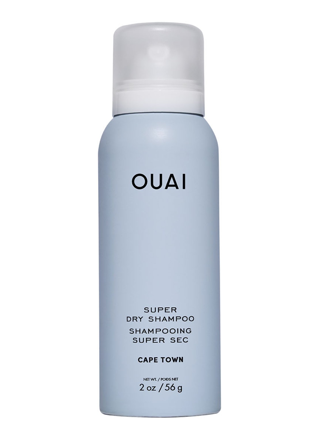 OUAI Cape Town Super Dry Shampoo - droogshampoo travel size - voorkant undefined