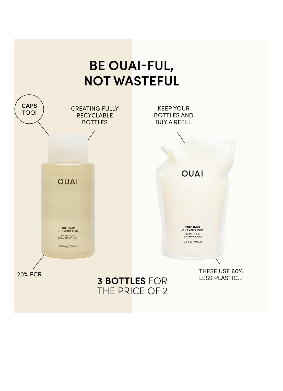 OUAI Fine Hair Shampoo - shampoo voor fijn haar - detail 5 undefined