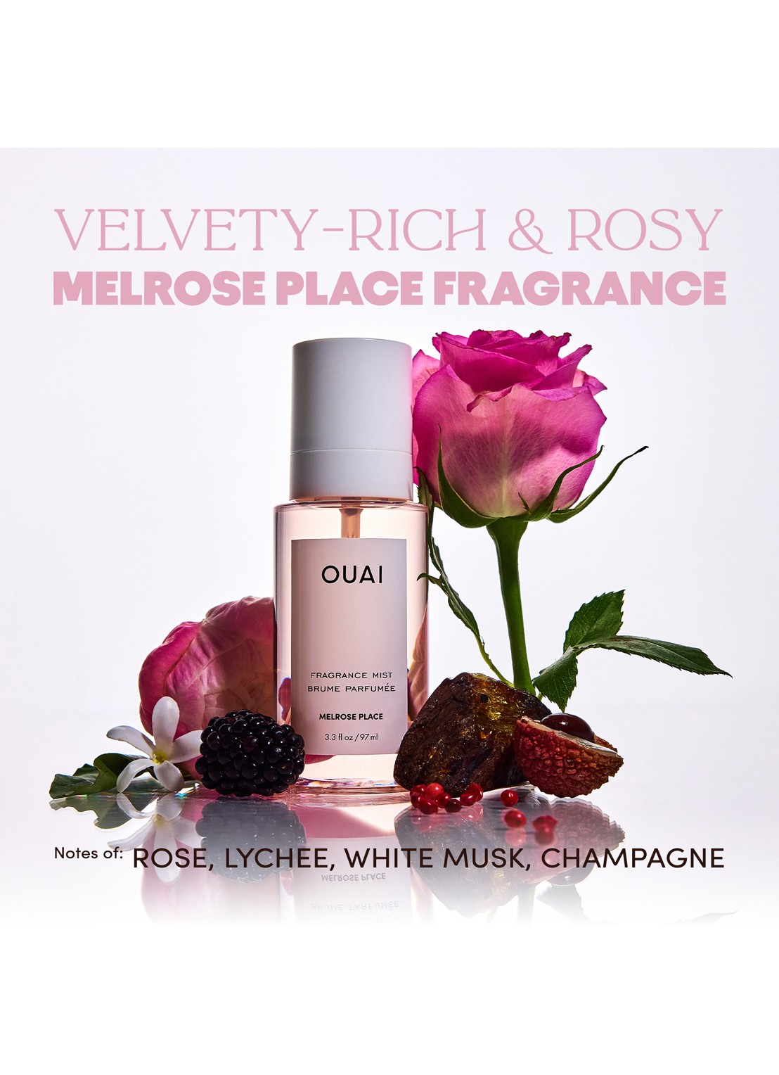 OUAI Fragrance Mist Melrose Place - haar- en bodymist - voorkant 2 undefined