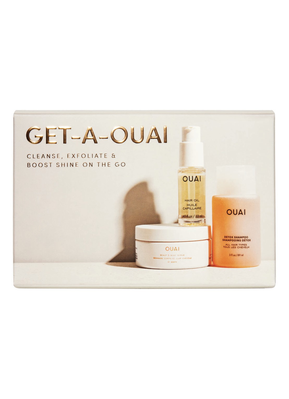 OUAI GET-A-OUAI Kit - Limited Edition verzorgingsset - voorkant undefined