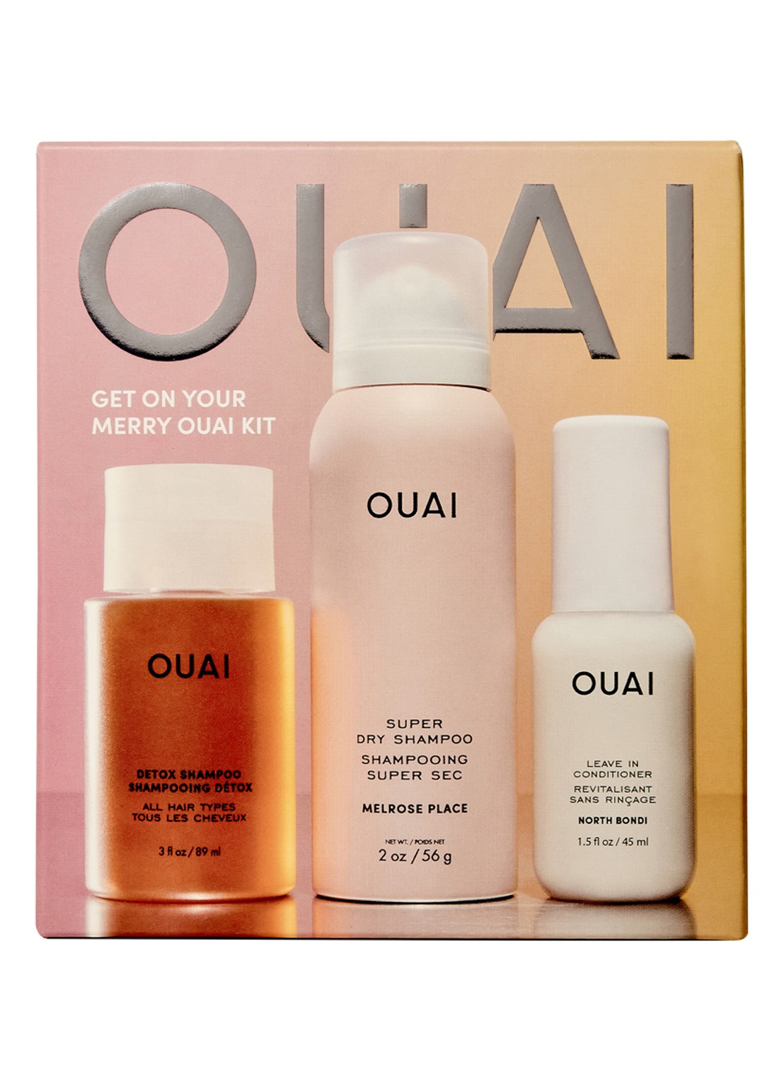 OUAI Get On Your Merry OUAI Holiday Kit - voorkant 5 undefined