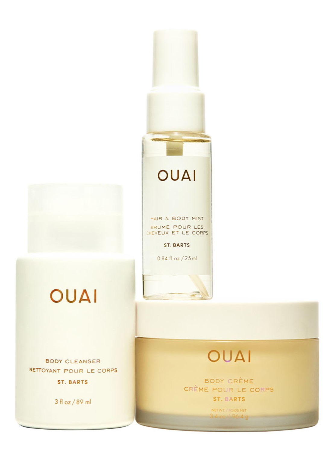 OUAI Wanna Get A-Ouai Travel kit - Limited Edition verzorgingsset - voorkant 2 undefined