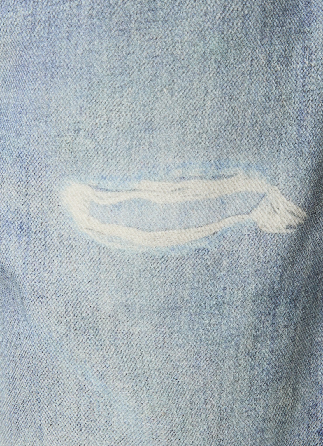 Our Legacy Loose fit jeans met print - detail 2 jeans