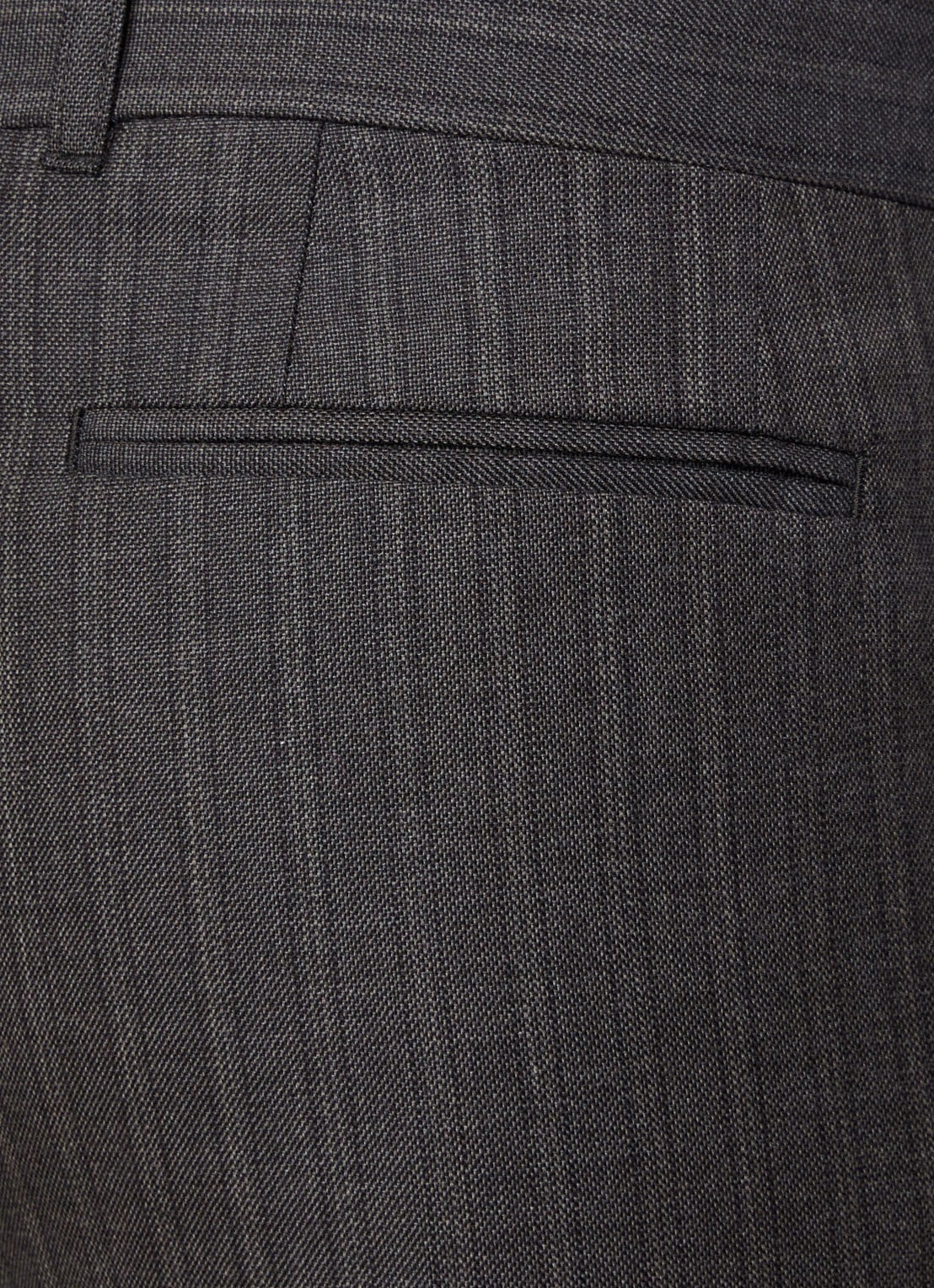 Our Legacy Slack straight fit pantalon met steekzakken - detail 5 donkergrijs