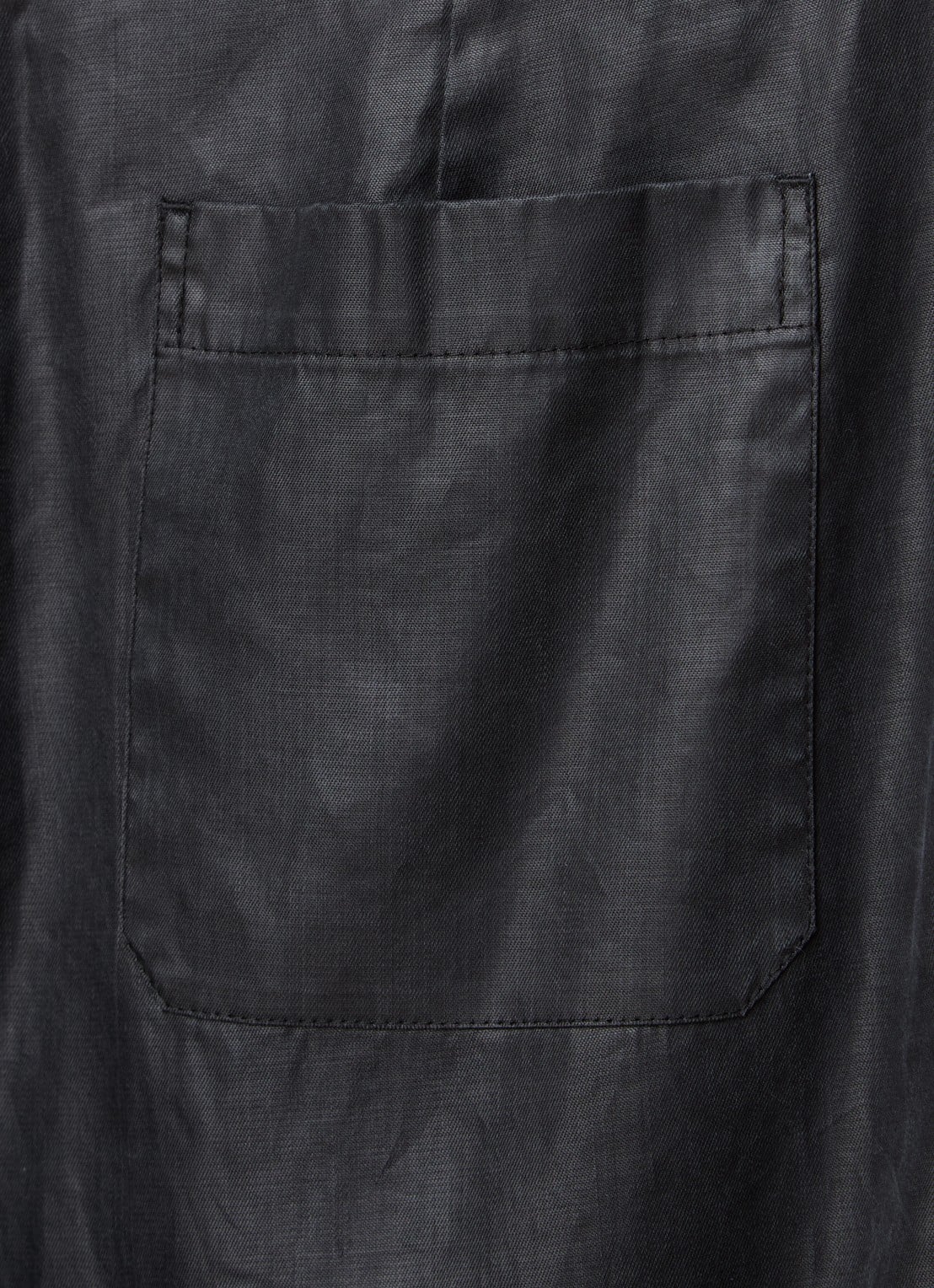Our Legacy Straight fit pantalon met steekzakken - detail 5 zwart