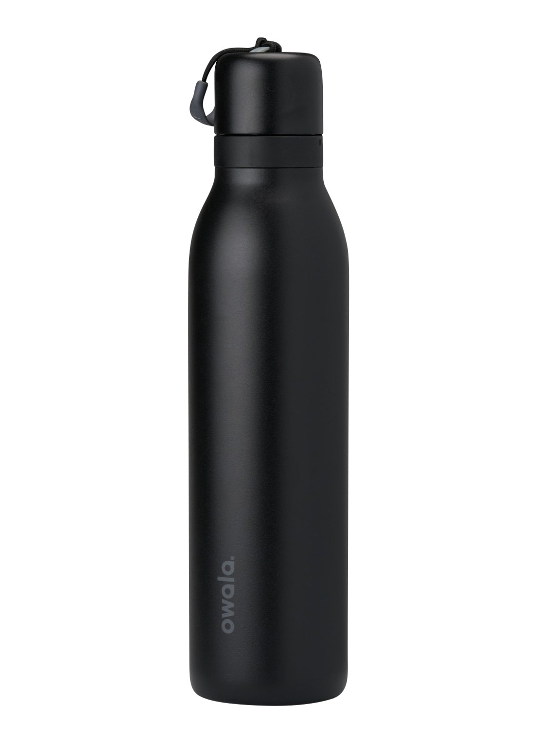 Owala FreeSip Twist waterfles 71 cl - voorkant zwart