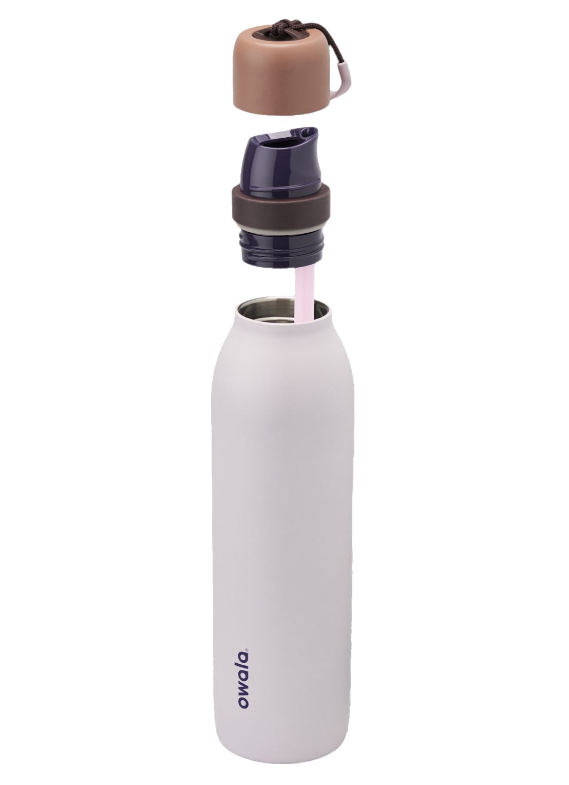 Owala FreeSip Twist waterfles 71 cl - voorkant 2 lavendel