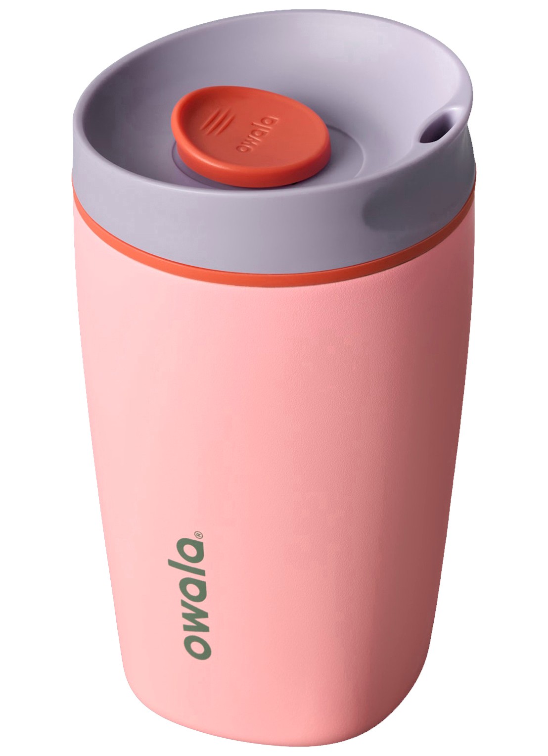 Owala SmoothSip Slider thermosbeker 35,5 cl - voorkant 2 roze