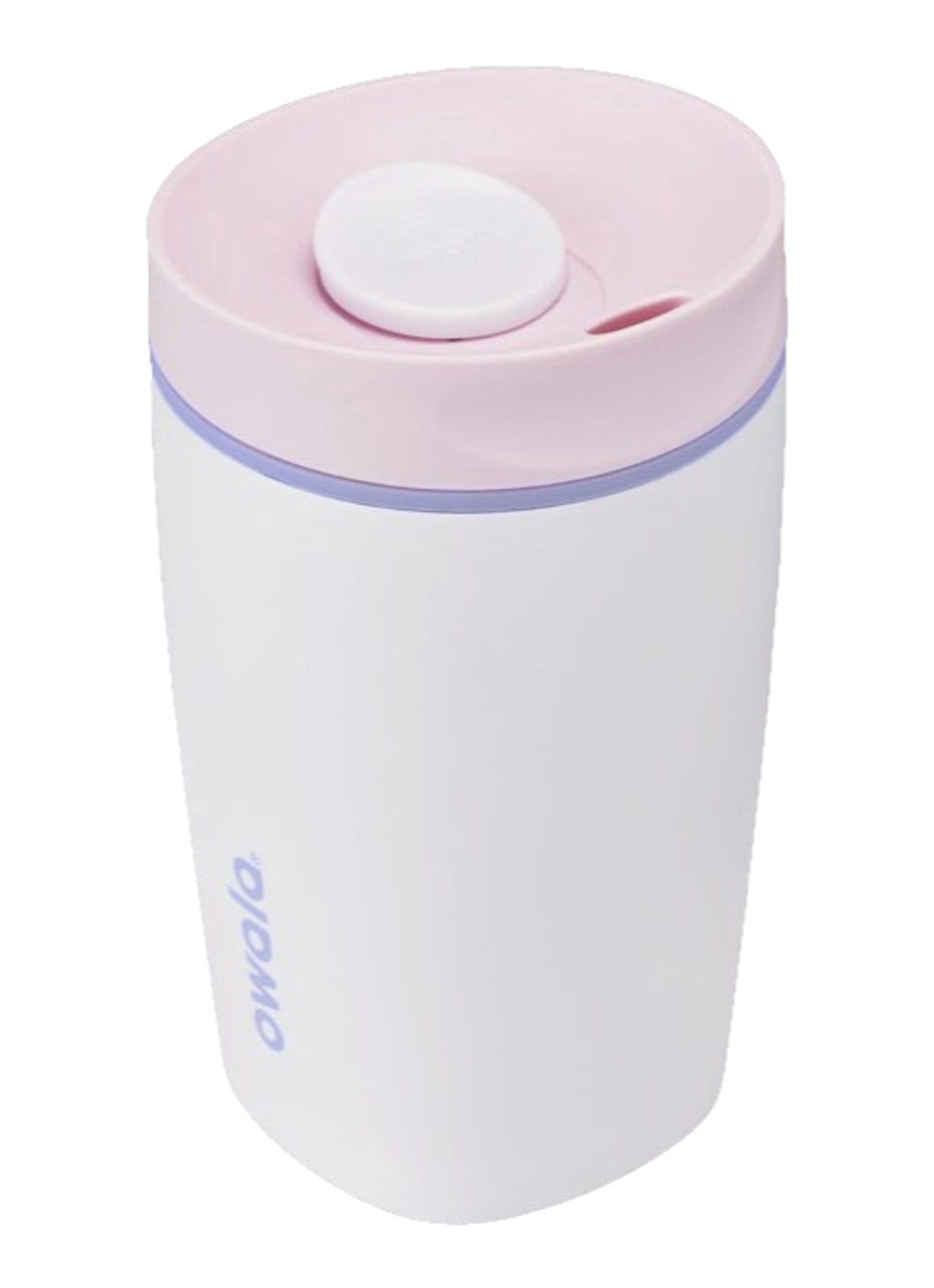 Owala SmoothSip Slider thermosbeker 35,5 cl - voorkant 2 lichtroze
