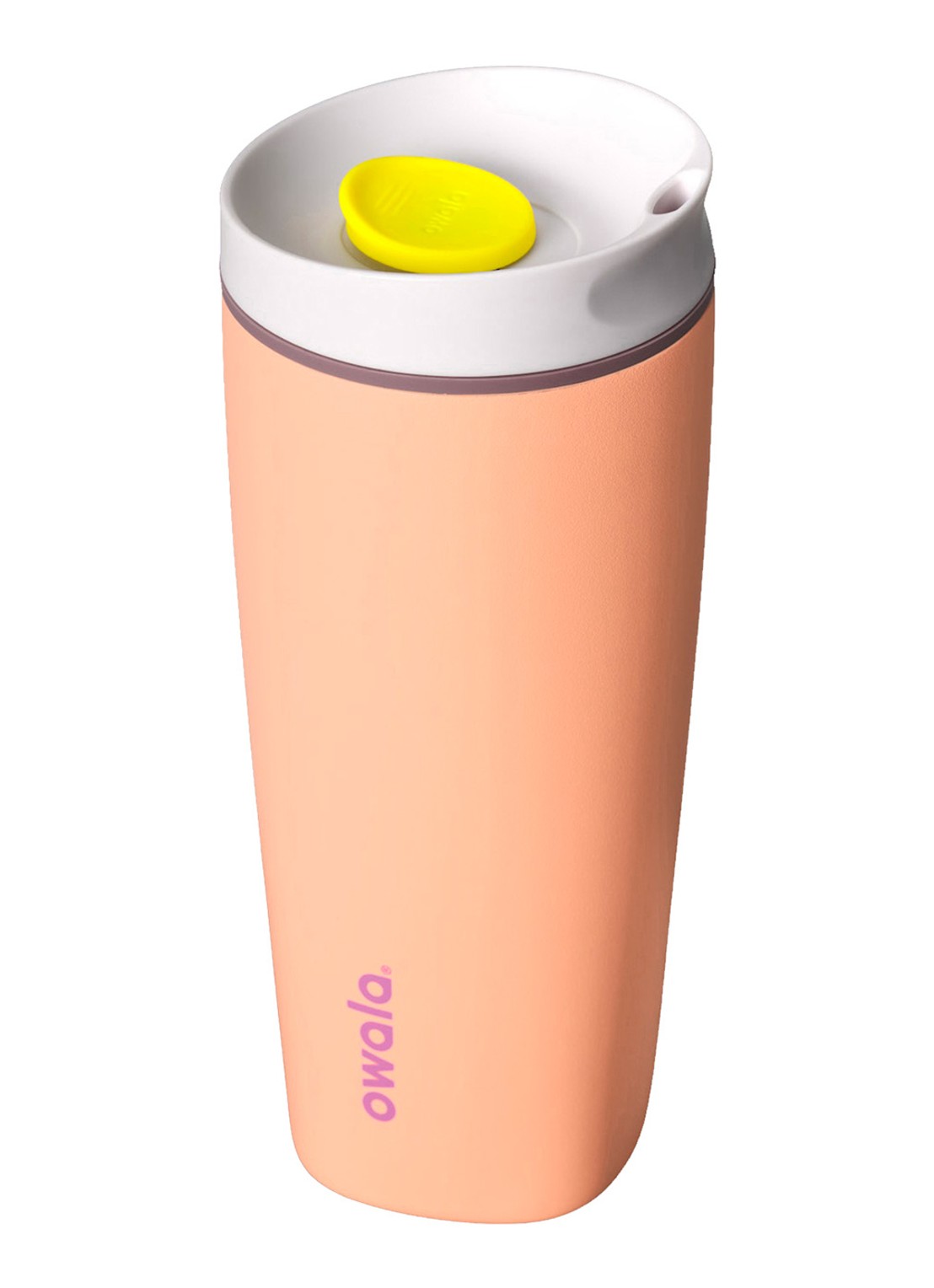 Owala SmoothSip Slider thermosbeker 59 cl - voorkant 2 perzikroze