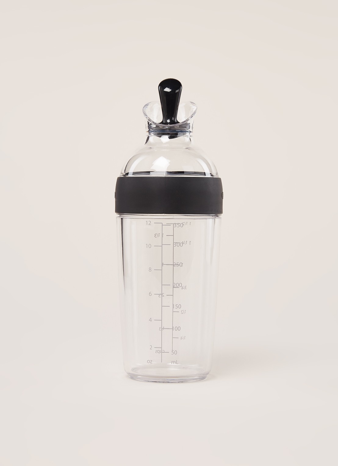 Oxo Good Grips dressing shaker, 350 ml - voorkant 2 transparant