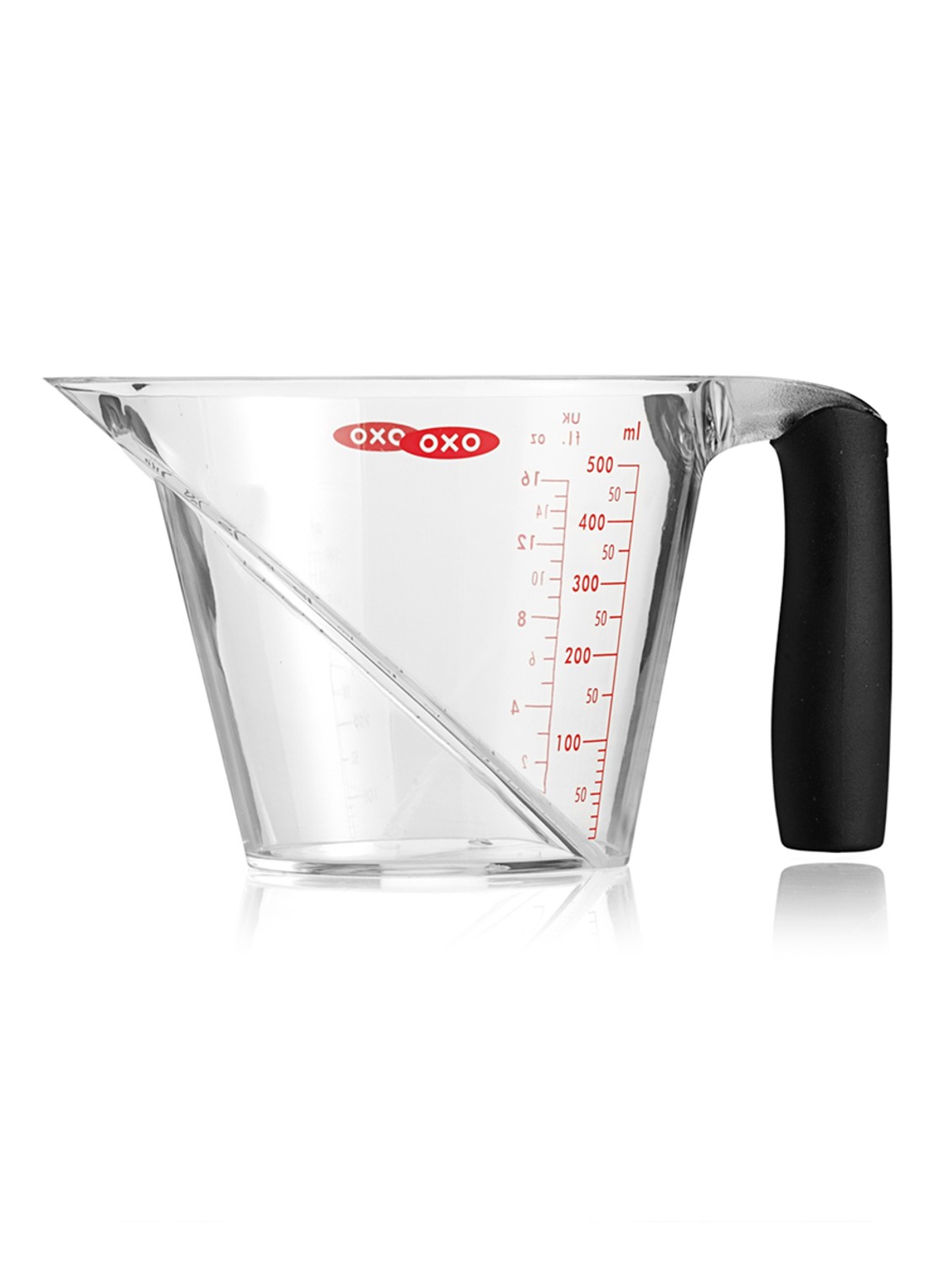 Oxo Good Grips maatkan 50 cl - voorkant transparant