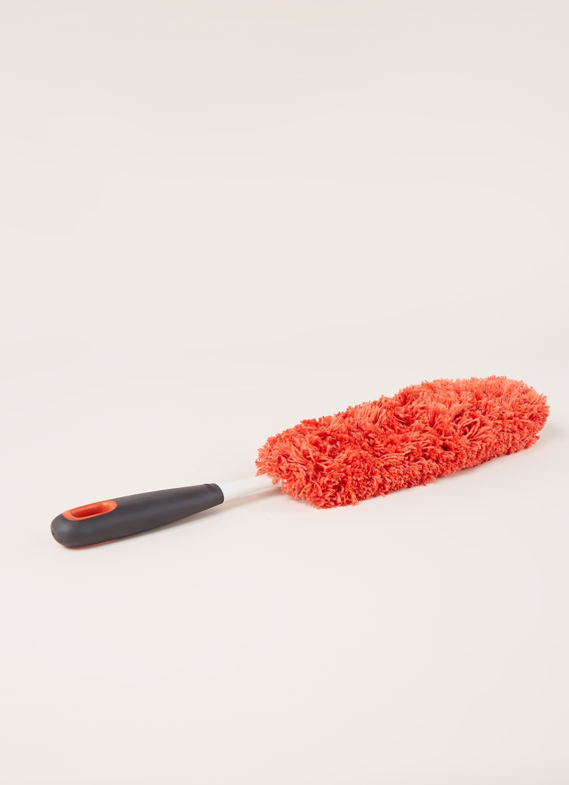 Oxo Good Grips microvezel plumeau 45 cm - voorkant 2 oranjerood