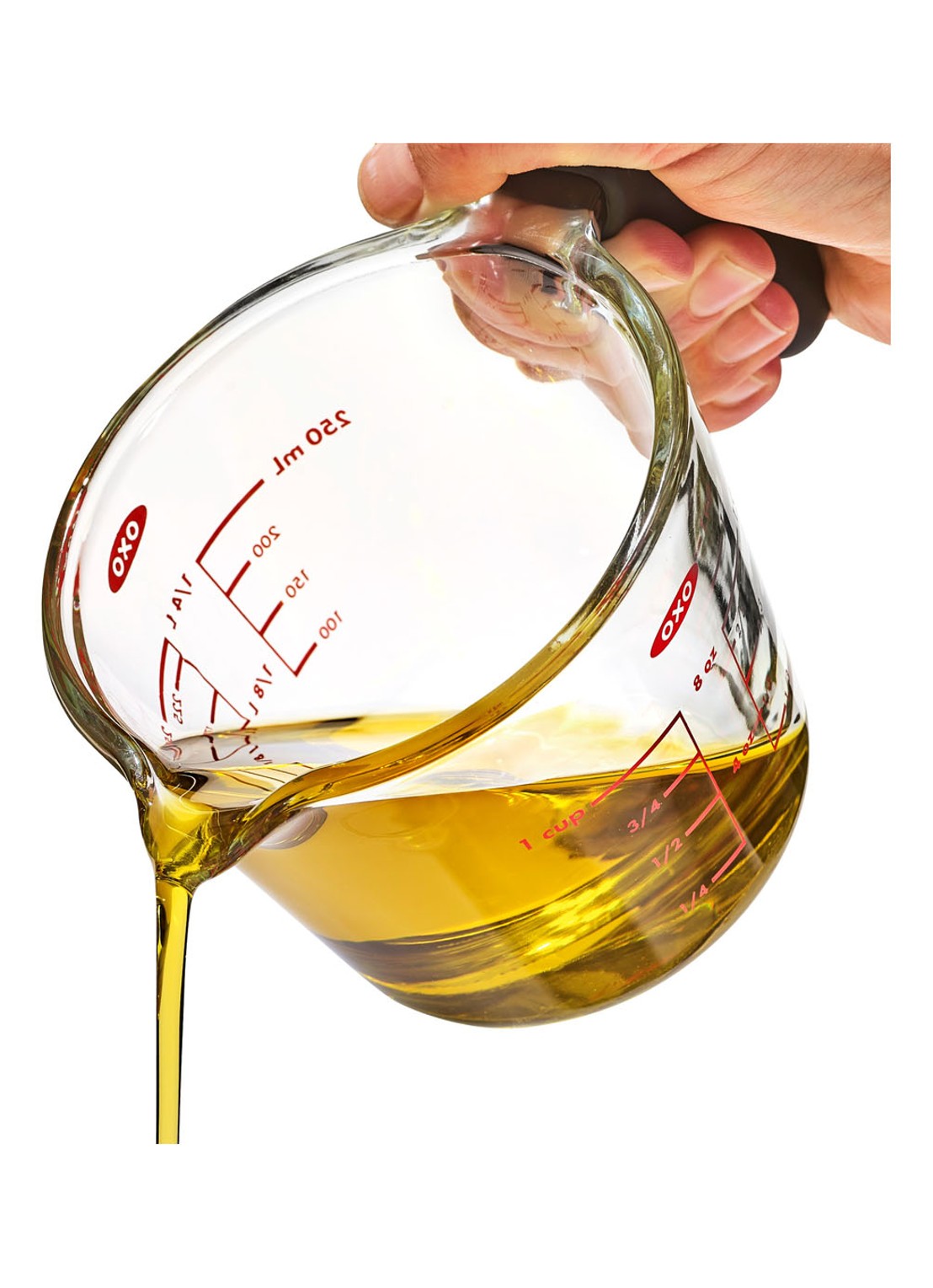 Oxo Maatkan 25 cl - detail 4 transparant