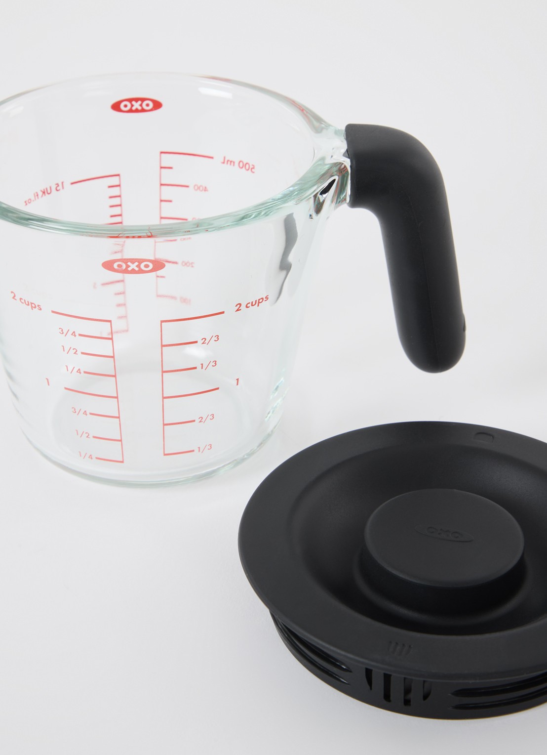 Oxo Maatkan met deksel 50 cl - voorkant 2 transparant