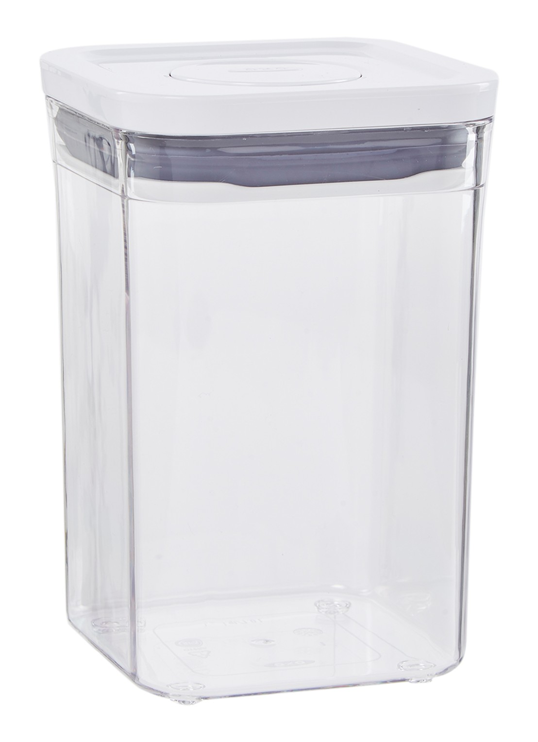 Oxo POP 2.0 voorraadpot 1,0 liter - voorkant transparant