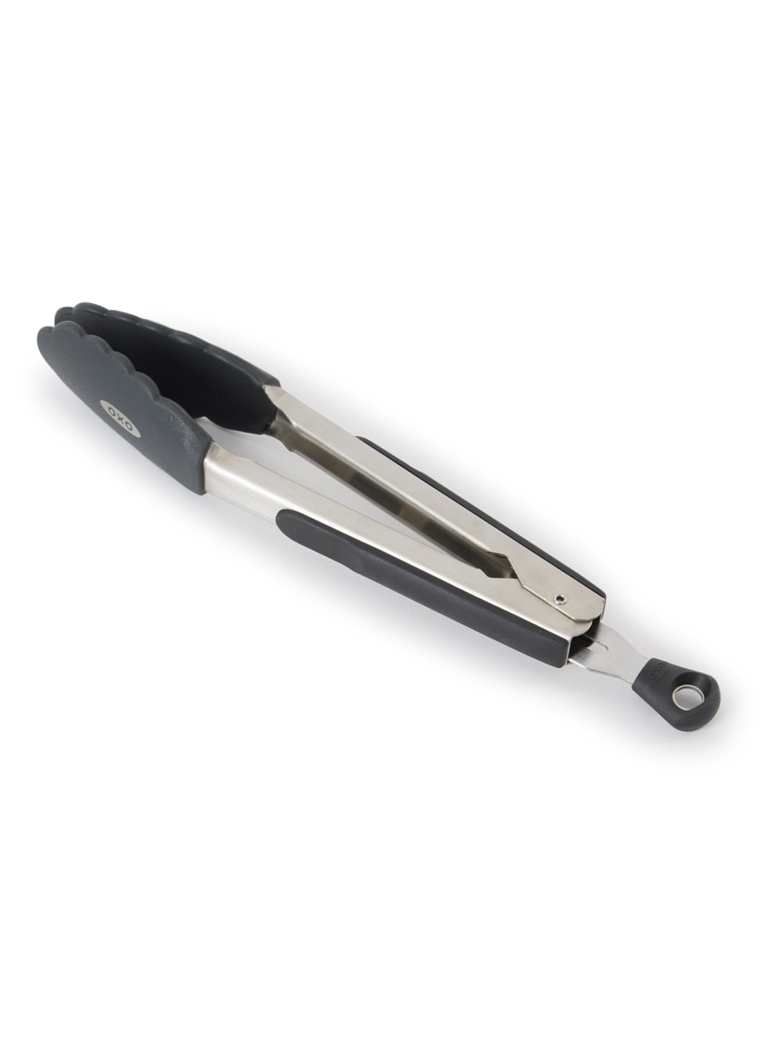 Oxo Serveertang 23 cm - voorkant zilver