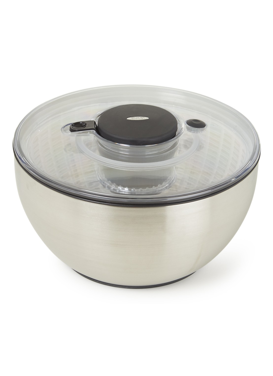 Oxo Steel slacentrifuge  - voorkant zilver