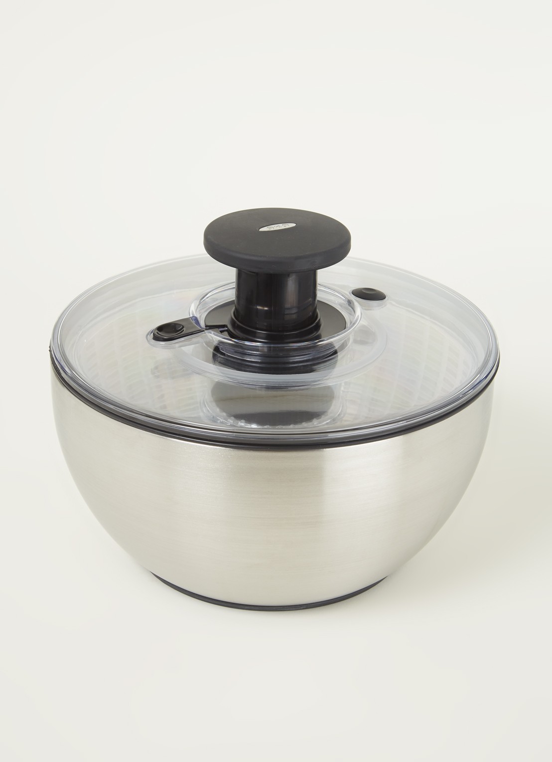 Oxo Steel slacentrifuge  - voorkant 2 zilver