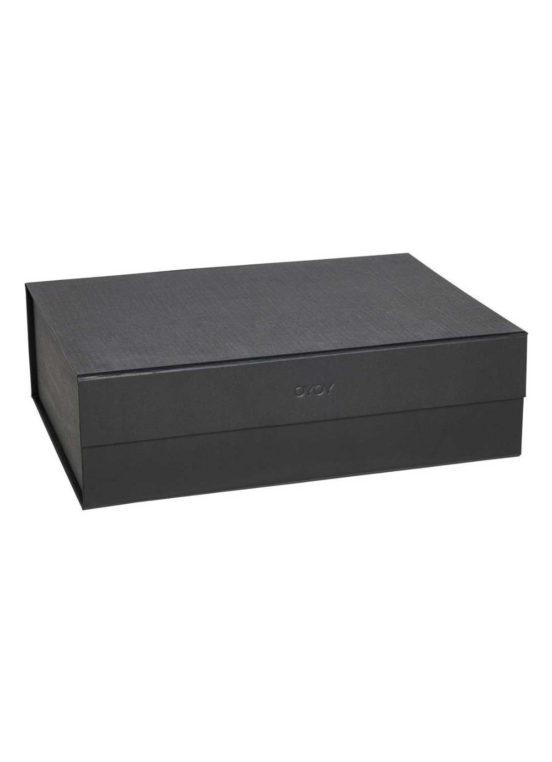 OYOY Hako opbergdoos A3 45 x 33 cm - voorkant zwart
