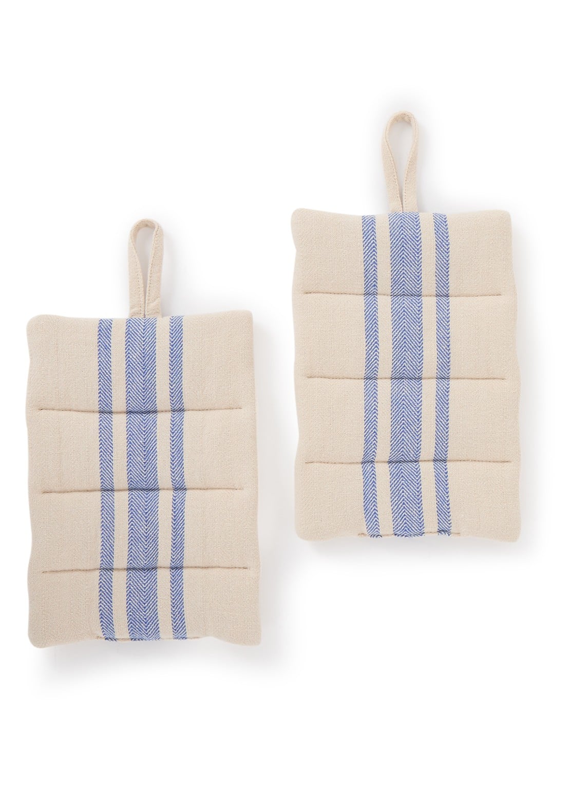OYOY Living Design Linu pannenlap van  katoen set van 2 - voorkant beige