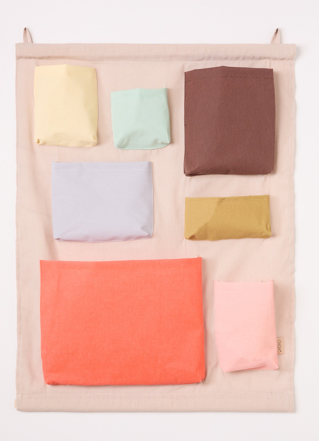 OYOY Living Design Saga wandopberger 80 cm - voorkant lichtroze