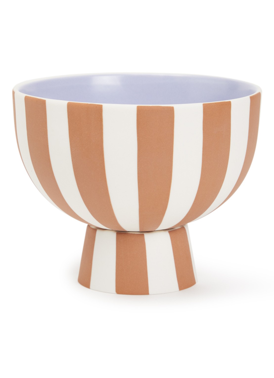 OYOY Living Design Toppu Mini kom 10,5 cm - voorkant bruin