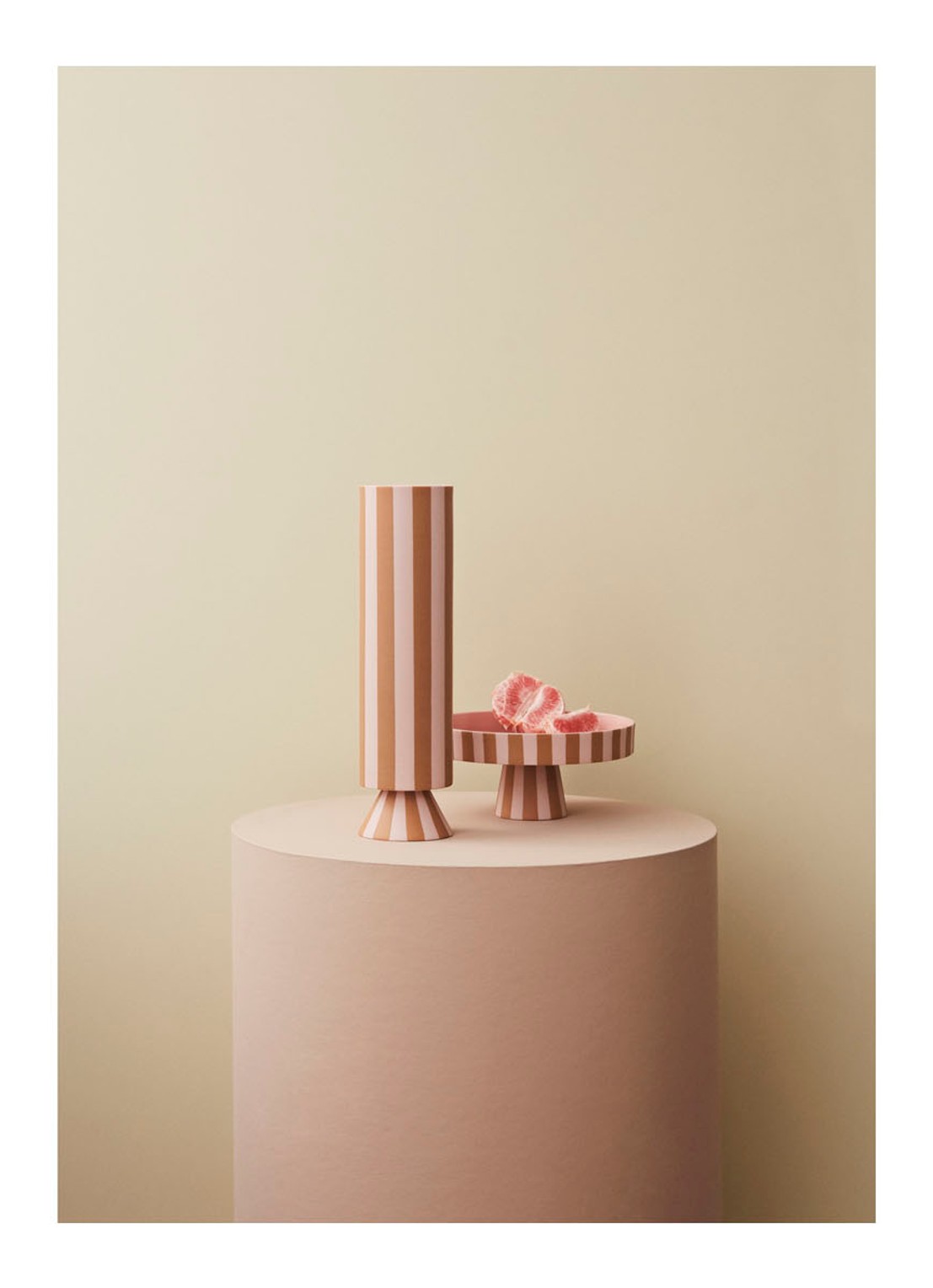 OYOY Living Design Toppu plateau 20 cm - detail 5 lichtroze